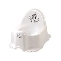 Горшок музыкальный Tega ЭКО Единорог, белый (PO-055-103)