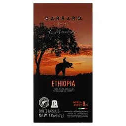 Кава в капсулах Carraro Nespresso Le Monorigini Ethiopia, 10 капсул