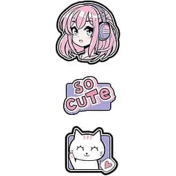 Набір бейджів Kite на липучці 3 шт. (K26-3012-1)