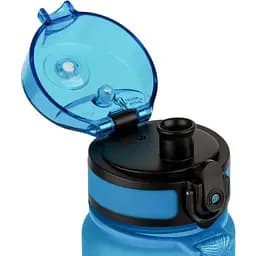 Пляшка для води UZspace Colorful Frosted 500 мл блакитна (3026) - мініатюра 3
