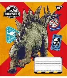 Зошит Yes Jurassic world, 18 аркушів в клітинку (766328) - мініатюра 4