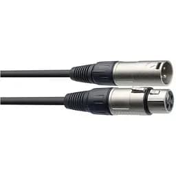 Готовый микрофонный кабель BiG XLR male - XLR female MXX001 5м