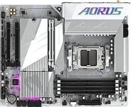 Материнська плата B650E A ELITE X ICE sAM5 B650 4xDDR5 M.2 HDMI DP Wi-Fi BT mATX білий Gigabyte teh0019058 - мініатюра 3
