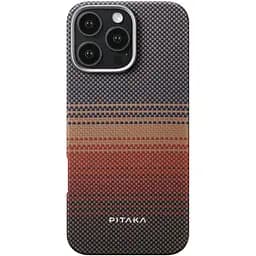 Чохол PC Pitaka with MagSafe для Apple iPhone 16 Pro Max (6.9) Sunset - мініатюра 2