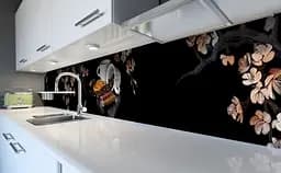 Вініловий кухонний фартух Happy Pocket Ароматний Кава наклейка для кухні ПВХ спеції Напої Чорний Z181470 - мініатюра 6