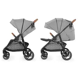 Прогулянкова коляска Kinderkraft Grande LX Gray - мініатюра 2