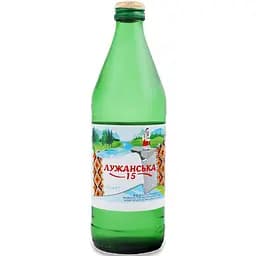 Вода мінеральна Лужанська лікувально-столова сильногазована 0.5 л