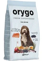 Напіввологий корм ORYGO Salmon для дорослих собак всіх порід (з лососем та чорницею) 8 кг