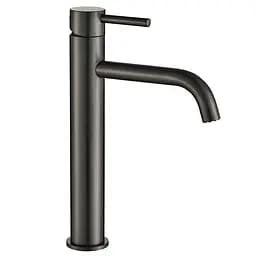 Змішувач для раковини VBI Milano black високий VBI-050101BL Чорний матовий