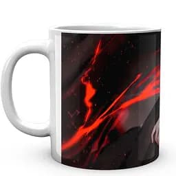 Кружка GeekLand Арифурета Arifureta Хадзиме с пистолетом сидит у пещеры ночью в красном свете ARF 02.008 330 мл белая