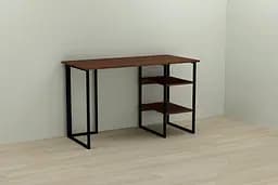 Компьютерный стол Ferrum-decor Кевин 75x100x70 черный ДСП Венге 16мм (FRD-105863)