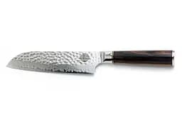 Професійний ніж із дамаської сталі Santoku 18 см GRILLI (88871) - мініатюра 2