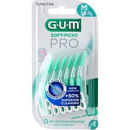 Набір міжзубних щіток GUM Soft Picks Pro в блістері 30 шт. (690M30)
