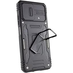 Ударостійкий чохол Camshield Army Ring для Xiaomi Poco X5 5G / Note 12 5G Чорний / Black - мініатюра 4