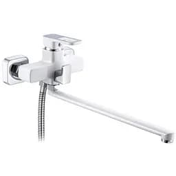 Смеситель для ванны Lidz Wawel 005 LDWAW005WHI45399 White