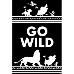 Постер Disney Lion King Go Wild (Король Лев) 91.5х61 см