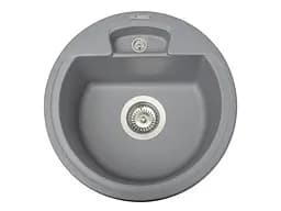 Кухонна мийка Miraggio VALENCIA gray (0000052) Граніт, Врізна, Сірий