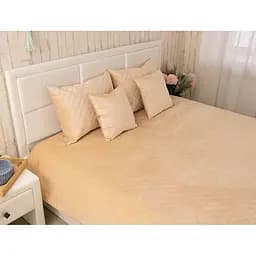 Подушка Руно декоративна 40х40 см (311.55_Beige ромб) - мініатюра 3
