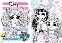 Розмальовка зі стікерами Skate Dance Tweens LCB13 Різнокольоровий shop (4823104376286) - мініатюра 3