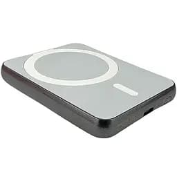 Зовнішній павербанк Remax 5000 mAh 20W RPP-509 MagSafe зі швидкою зарядкою PD+QC USB-C, Чорний - мініатюра 2