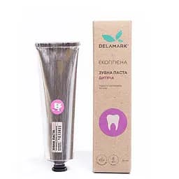 Дитяча зубна паста DeLaMark, 80 мл