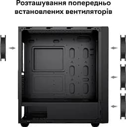 Корпус RZTK PcCooler Master RP300 Mesh ARGB 4F (RP300 Mesh) Б/в - мініатюра 10
