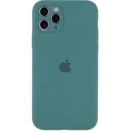 Чохол Silicone Case Full Camera Protective AA для Apple iPhone 12 Pro Max 6.7" Зелений / Pine green