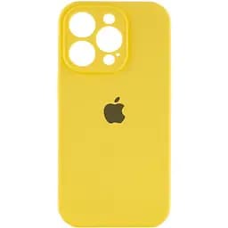 Чохол Epik Silicone Case Full Camera Protective AA для Apple iPhone 15 Pro Max 6.7 Жовтий/Yellow