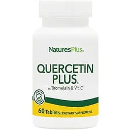Натуральна добавка NaturesPlus Quercetin Plus 60 таблеток