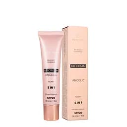 Тональный BB крем Bogenia Angelic 5 в 1 SPF 20, №001 Ivory Слоновая кость