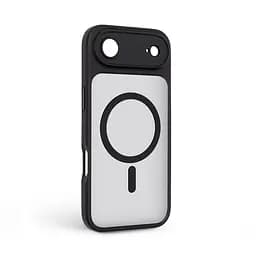 Чехол для Apple iPhone 17 Air, Lush MagCase, черный, противоударная панель-накладка из TPU и PC, полупрозрачный чехол с MagSafe (с магнитом), с защитой камеры, поддержка беспроводной зарядки, защита всего корпуса, ArmorStandart (ARM87476) - мініатюра 2
