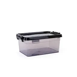 Контейнер Asude Plastik 10 л чорний прозорий (ASD142-F)