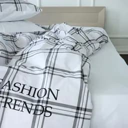 Простирадло MirSon Ranforce Elite 17-4763 Forli 150х220 см біле (2200008942427)