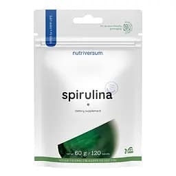 Добавка дієтична Nutriversum Spirulina 120 пігулок