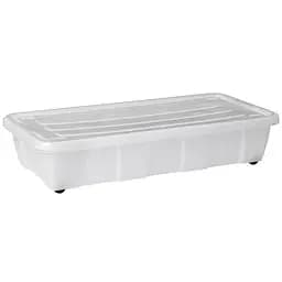 Ящик для зберігання Plast Team Easy підліжковий з колесами 80х40х17 см (2245)