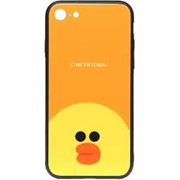 Чохол-накладка Toto Cartoon Print Glass Case Apple iPhone 7/8/SE 2020 Line friends Sally