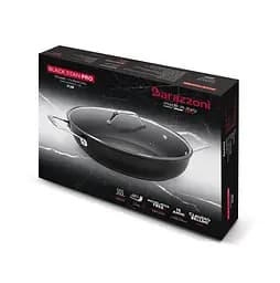 Каструля низька з кришкою Barazzoni Black Titan 32 см 5.8 л (85560403298) - мініатюра 3