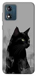 Чохол Demsky Smoke cat для Motorola Moto E13