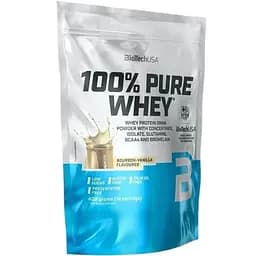 Протеїн BiotechUSA 100% Pure Whey Bourbon vanilla Бурбонська ваніль 400 г