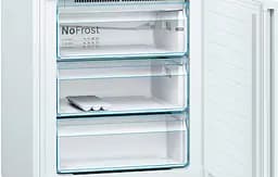 Холодильник із нижньою морозильною камерою Bosch KGN49XW306 білий (KGN49XW306) - мініатюра 4