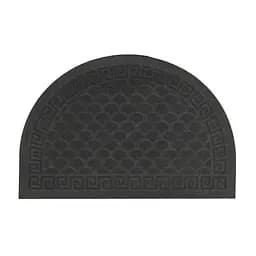 Килимок придверний Eco Fabric Луска півколо з кромкою коричневий 40 х 60 см (4060-119) - мініатюра 2