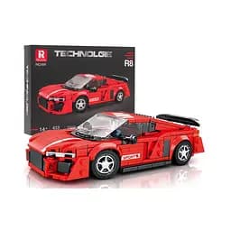 Конструктор Ramiz "Спортивний автомобіль" червоний 413 шт.