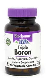 Вітаміни та мінерали Bluebonnet Nutrition Triple Boron 3 mg, 90 вегакапсул