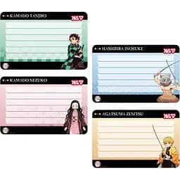 Наліпки на зошити Yes Demon Slayer 8 шт. (955543)