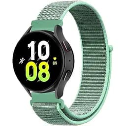 Ремінець нейлоновий на липучці для смарт-годинника BeWatch Samsung 22 мм М'ятний (1011331.1UW)