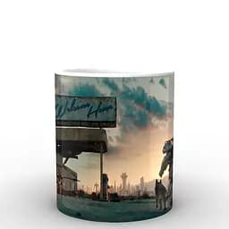 Кухоль GeekLand Fallout Фаллаут постер FT.02.017 330 мл білий