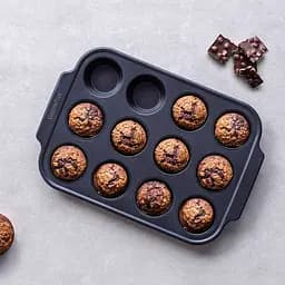 Форма для випічки кексів GreenPan на 12 шт. з керамічним покриттям 40 х 28 х 4.3 см (CC007766-001) - мініатюра 5