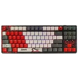 Клавіатура бездротова Bloody WS87, Naraka, Bluetooth / USB 2.4GHz / USB, механічна (перемикачі BLMS Red Plus), RGB-підсвічування, акумулятор