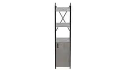 Етажерка 3/34 Ferrum-decor Серії Конект із тумбою 144x34x28 Білий ДСП Бетон (FRD-104434) - мініатюра 4