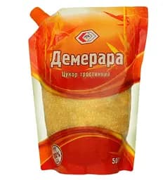Цукор тростинний АТА Демерара коричневий 500 г (551535)